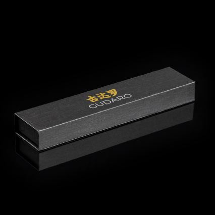 Gudaro - Дамасков кухненски нож TAKUMI 3,5, 67 слоя стомана, дължина 9,5 cm, орех
