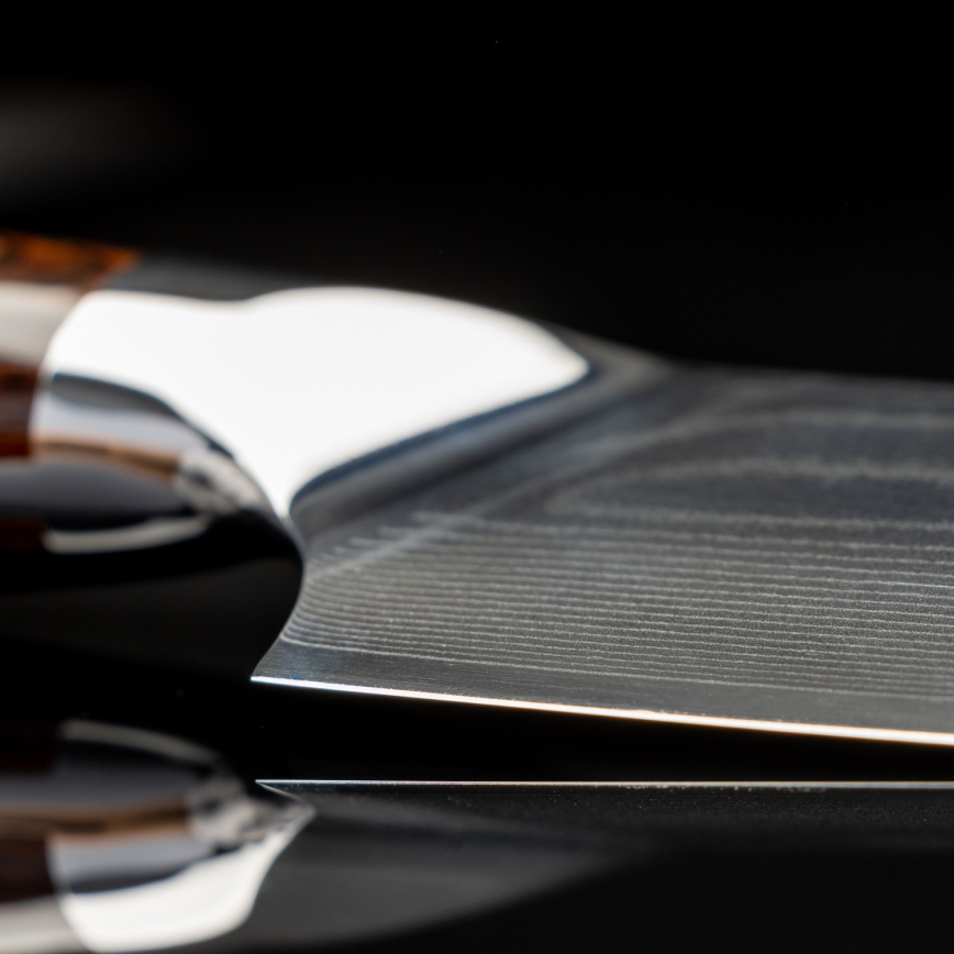 Gudaro - Дамаскинов шефски нож FENG 8, с 67 слоя стомана, дължина 20 см