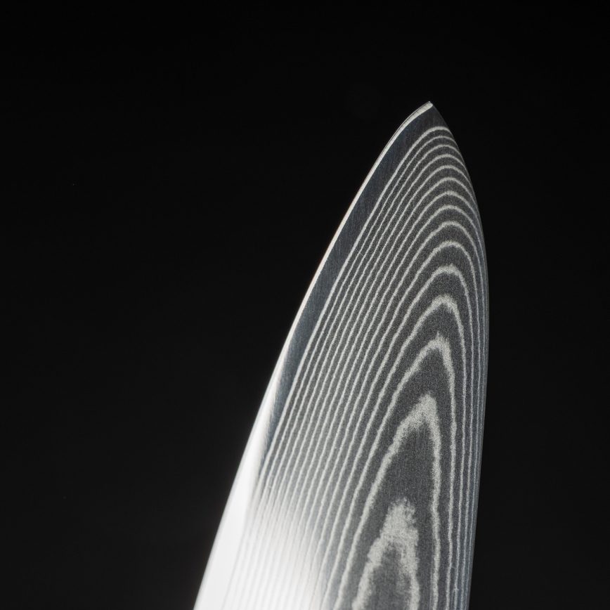 Gudaro - Дамаскинов шефски нож FENG 8, с 67 слоя стомана, дължина 20 см