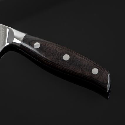 Gudaro - дамаски Santoku кухненски нож SHIRO 7, 67 слоя стомана, дължина 17,5 см
