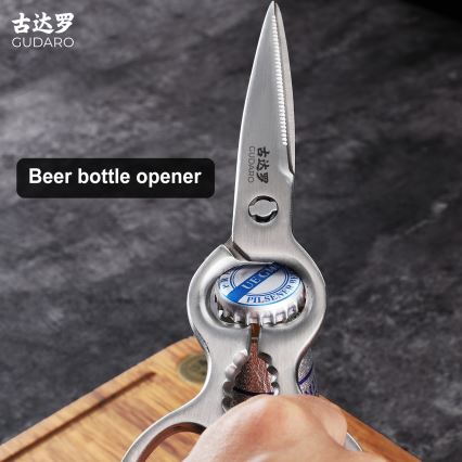 Gudaro - Ножици за птиче месо RONIN 20,6 см от неръждаема стомана