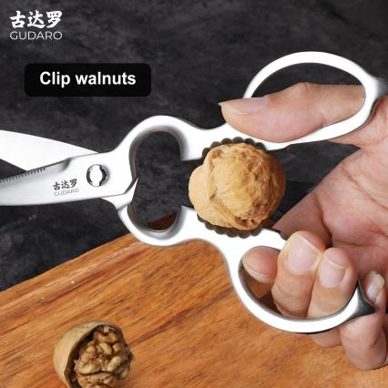 Gudaro - Ножици за птиче месо RONIN 20,6 см от неръждаема стомана