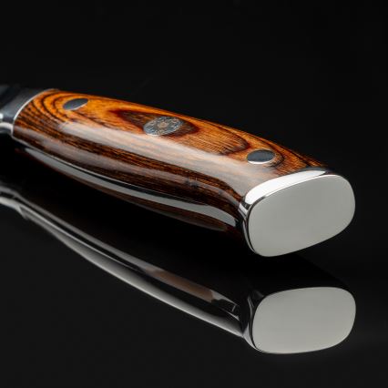 Gudaro - Кухненски нож SANTOKU 17,5 см дамаскова стомана