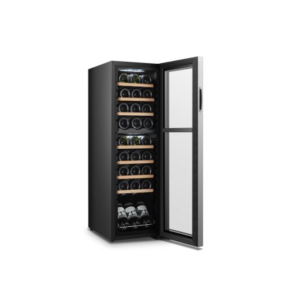 Guzzanti GZ 27DD - Свободно стоящ двузонов винен шкаф за 27 бутилки