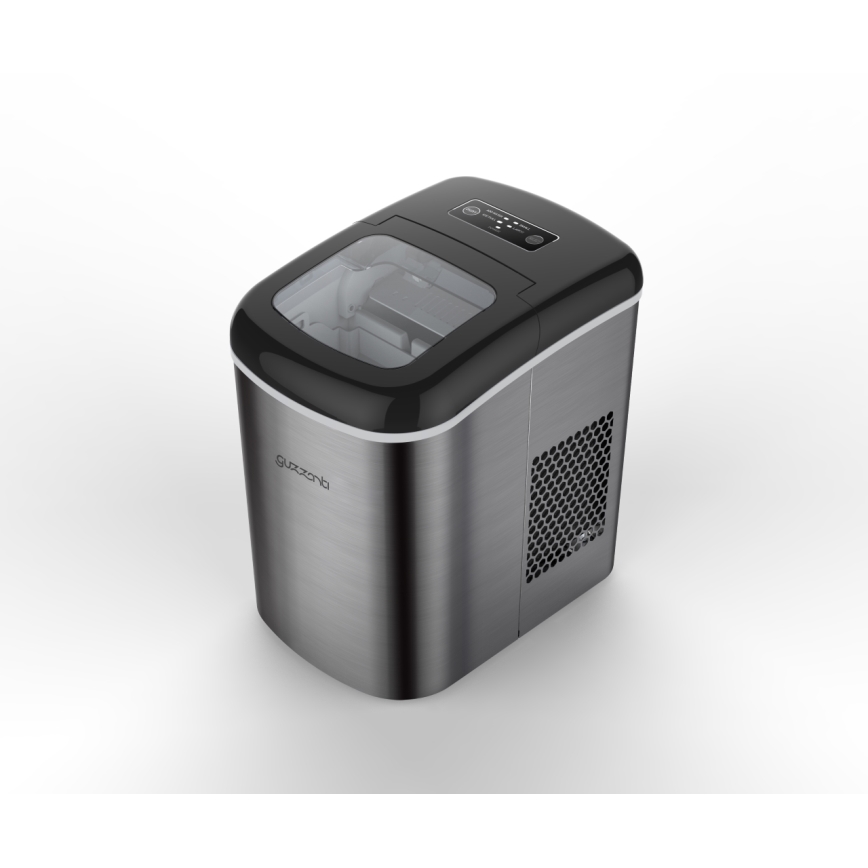 Guzzanti GZ125 - Ледогенератор 140W/230V, неръждаема стомана/черен
