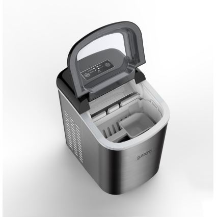 Guzzanti GZ125 - Ледогенератор 140W/230V, неръждаема стомана/черен