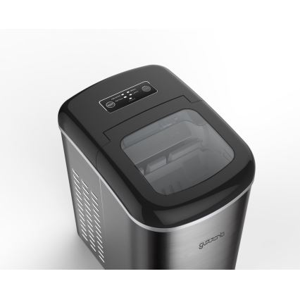 Guzzanti GZ125 - Ледогенератор 140W/230V, неръждаема стомана/черен