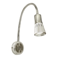 Гъвкав малка лампа ARENA 1xE14/40W/230V матов хром