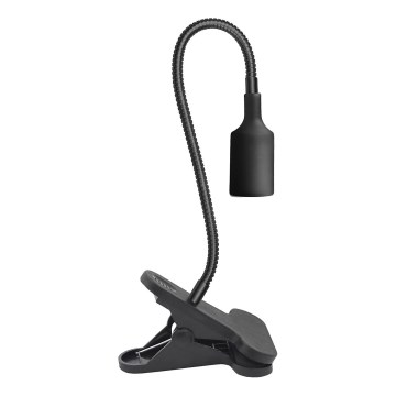Гъвкав настолна лампа с щипка за отглеждане на растения PLANTY 1xE27/30W/230V черен