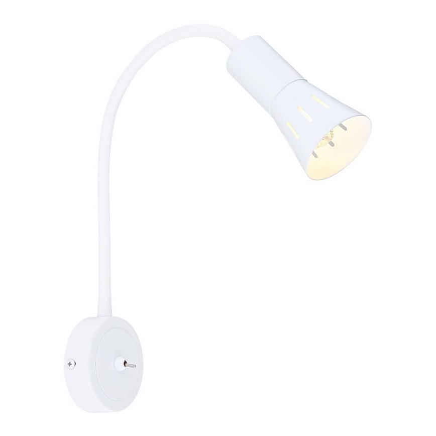 Гъвкава лампа ARENA 1xE14/40W/230V бяла