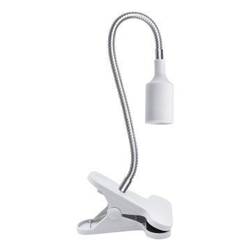 Гъвкава настолна лампа с клипс за отглеждане на растения PLANTY 1xE27/30W/230V бяла