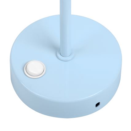 Гъвкава стенна лампичка OXFORD 1xE27/15W/230V синя