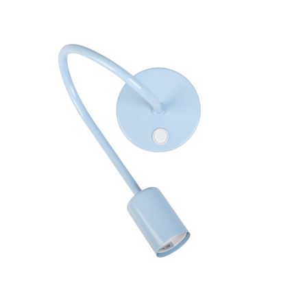 Гъвкава стенна лампичка OXFORD 1xE27/15W/230V синя