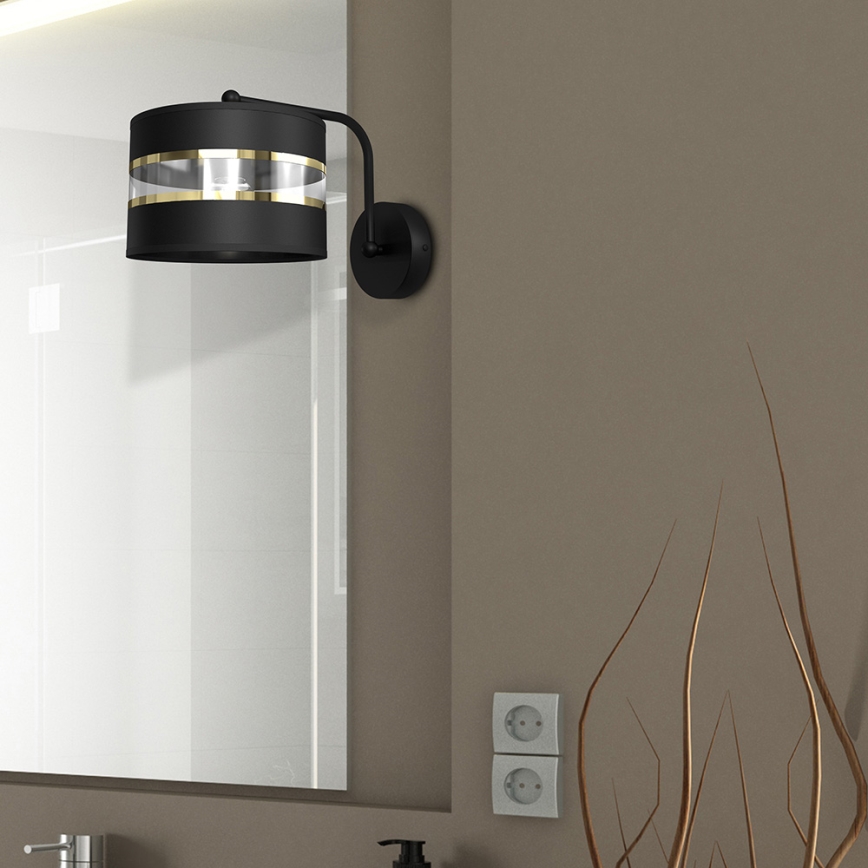 Гъвкаво осветително тяло ULTIMO 1xE27/60W/230V черно