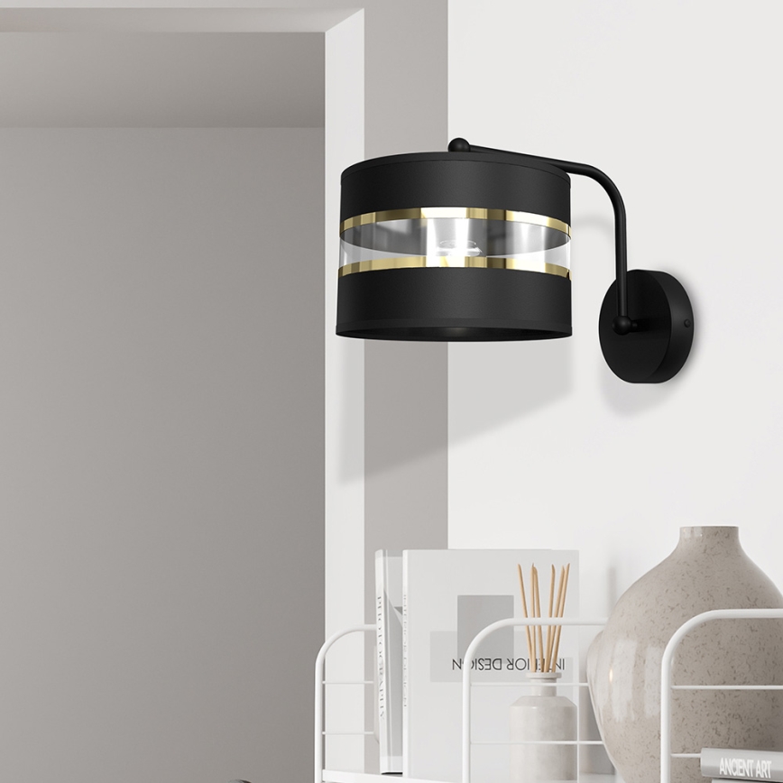 Гъвкаво осветително тяло ULTIMO 1xE27/60W/230V черно