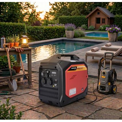 Hahn & Sohn 20059 - Бензинов електрогенератор H IG 3500 3500W