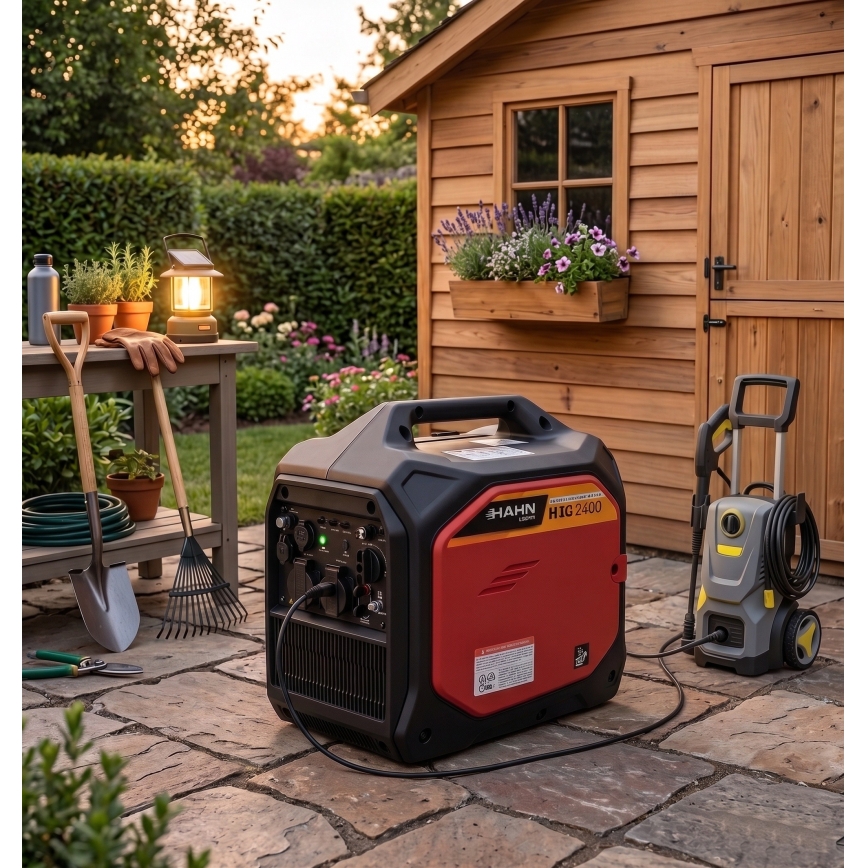 Hahn & Sohn 20095 - Бензинова електроцентрала HIG 2400 2200W