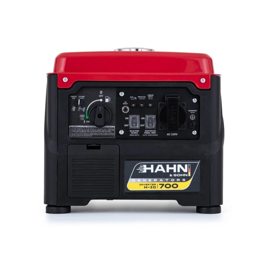 Hahn & Sohn 7305 - Бензинов инверторен електрически генератор H IG 700 800W
