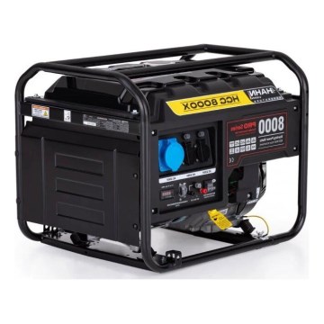 Hahn & Sohn 7410 - Бензиново-електрически генератор HGG 8000X 6500W