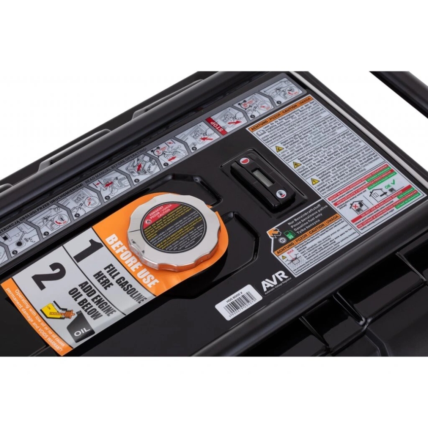 Hahn & Sohn 7410 - Бензиново-електрически генератор HGG 8000X 6500W