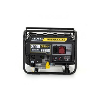 Hahn & Sohn 9177 - Бензиново-електрически генератор HGG 8000 X3 6500W