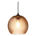 Halo Design 718368 - Висяща лампа на кабел NOBB 1xE27/40W/230V Ø 22 cm опушена кафява
