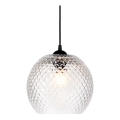 Halo Design 718436 - Пендант на шнур NOBB 1xE27/40W/230V Ø 22 см прозрачен