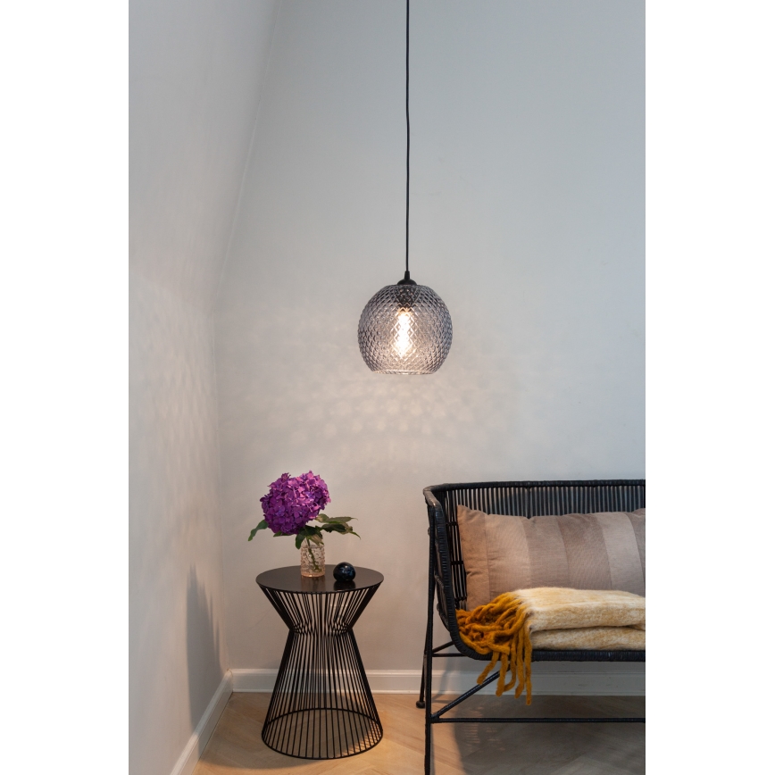 Halo Design 718443 - Пендел на кабел NOBB 1xE27/40W/230V Ø 22 см, димно сив