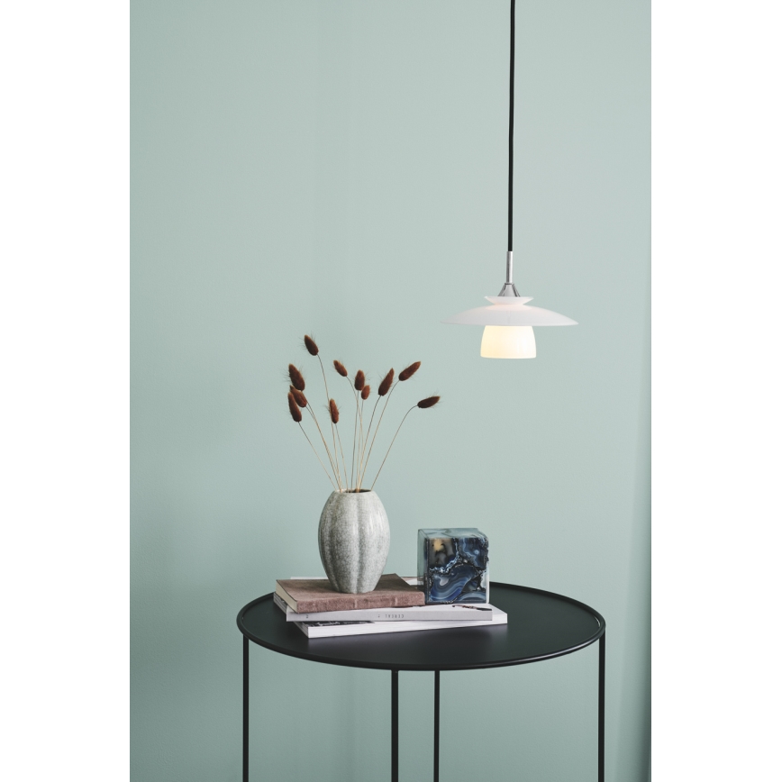 Halo Design 733644 - Пендел на кабел SCANDINAVIA 1xG9/28W/230V Ø 20 см бял
