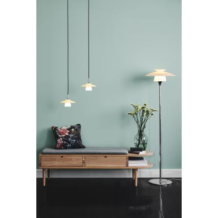 Halo Design 733644 - Пендел на кабел SCANDINAVIA 1xG9/28W/230V Ø 20 см бял