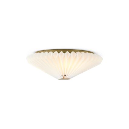 Halo Design 745081 - Стенно осветително тяло PARIS 3xG9/28W/230V Ø 40 см бяло/месинг/дъб