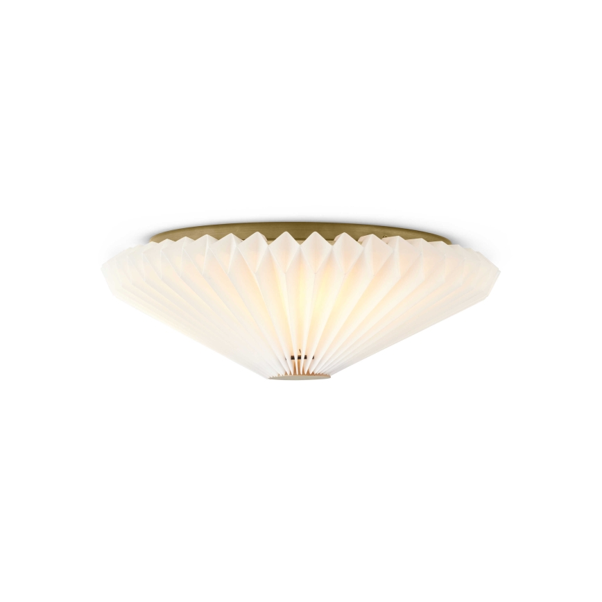 Halo Design 745098 - Стенно осветително тяло PARIS 4xG9/28W/230V Ø 50 см бяло/месинг/дъб