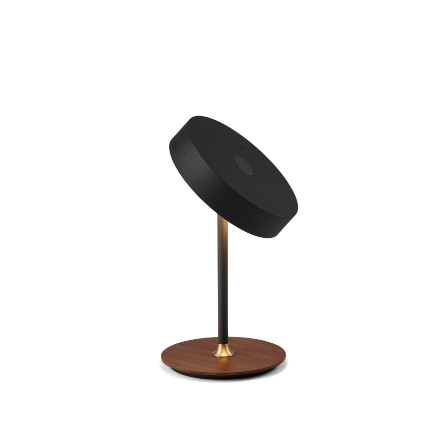 Halo Design 745777 - LED димируема презареждаема настолна лампа ON THE MOVE LED/2,5W/4000 mAh черна/дървена