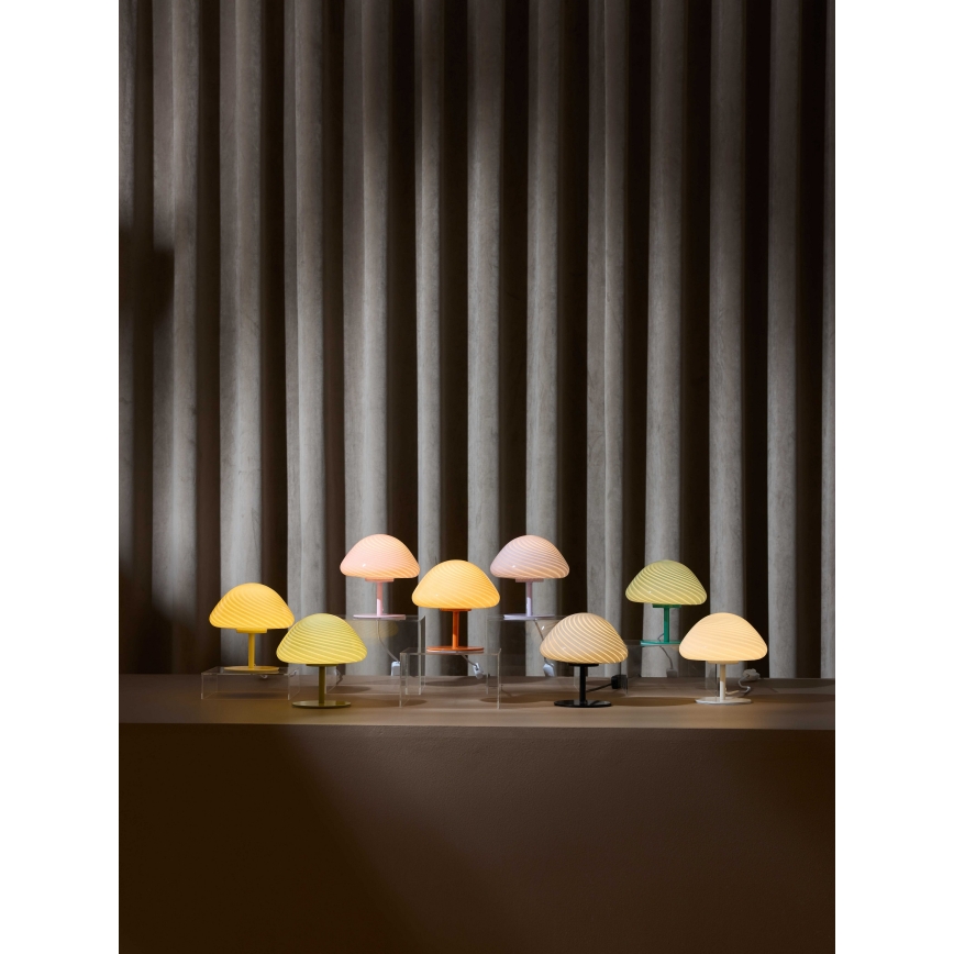 Halo Design 747047 - Настолна лампа CANDY MINI MUSH 1xG9/25W/230V Ø 17 см розова