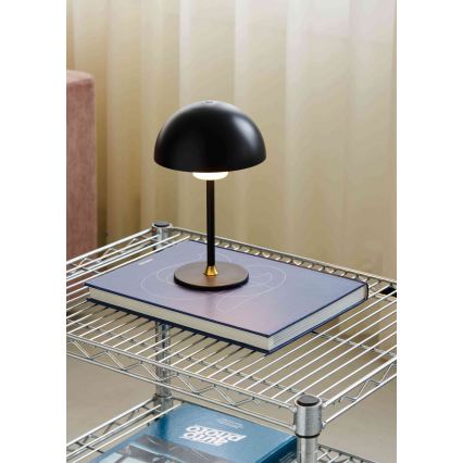 Halo Design 747573 - димируема презареждаема LED настолна лампа MOON LIGHT LED/2,7W/2600 mAh черна