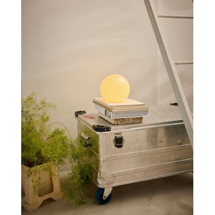 Halo Design 748808 - Настолна лампа CANDY 1xE14/25W/230V Ø 20 см, бежова