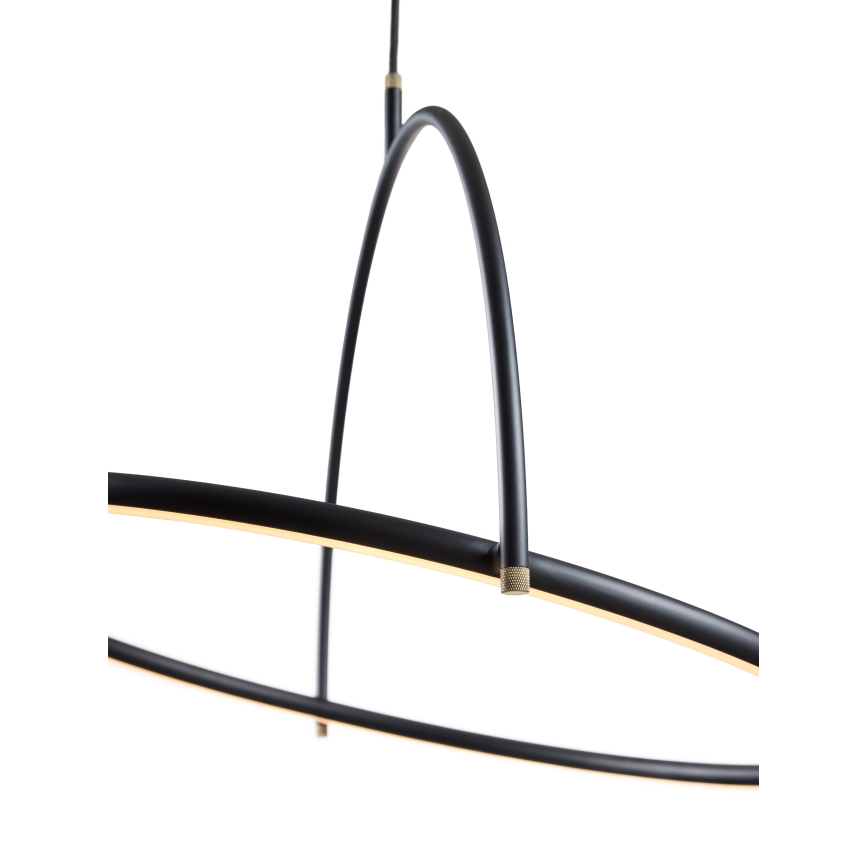 Halo Design 749546 - полилей на кабел TILT LED/40W/230V с възможност за димиране, диам. 60 см, черен