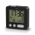 Hama - Будилник с LCD дисплей и термометър 2xAAA черен