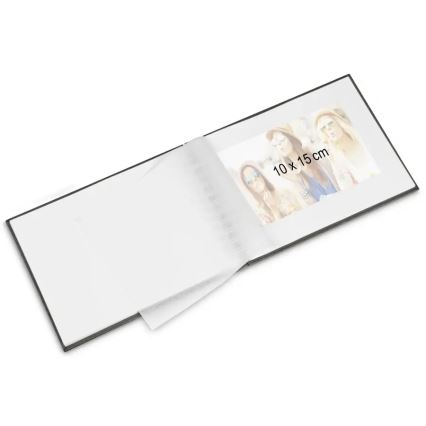 Hama - Фороалбум със спирала 24x17 см 50 стр. черен