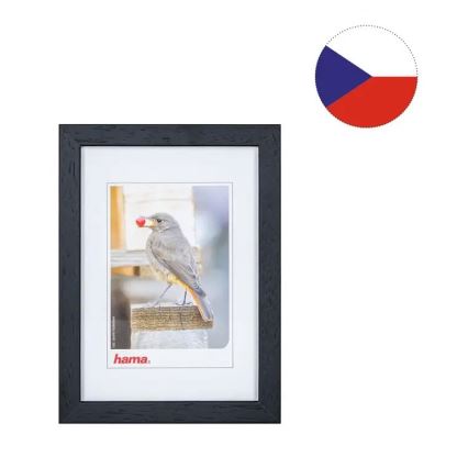 Hama - Фоторамка 13x18 см бор/черна