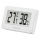 Hama - Интериорен термометър с влагомер 1xCR2025 бял