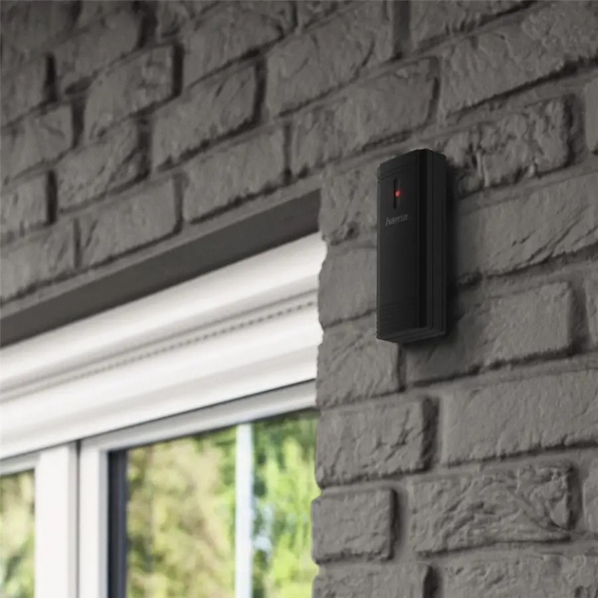 Hama - Метеорологична станция с LCD дисплей и будилник 3xAAA + 3бр. сензора 2xAA