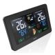 Hama - Метеорологична станция с цветен LCD дисплей и будилник + USB черен