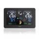 Hama - Метеорологична станция с цветен LCD дисплей и будилник + USB черен