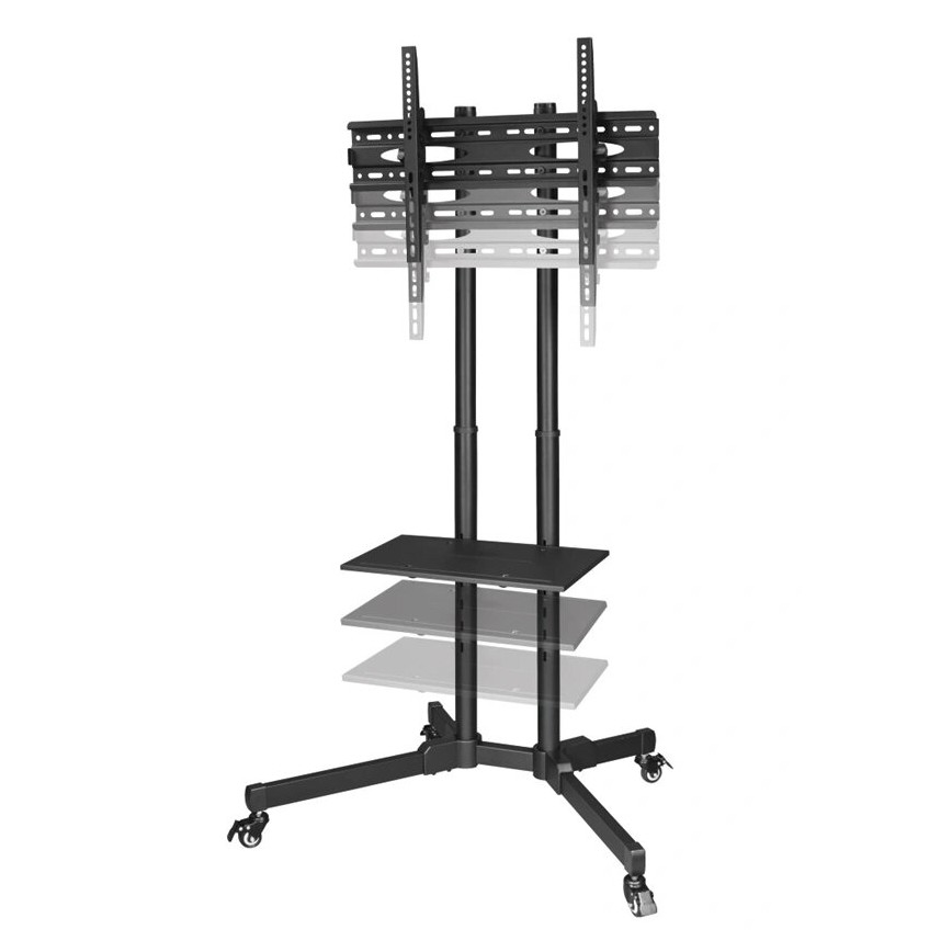 Hama - Подвижна подова поставка за телевизор 32-75 черен