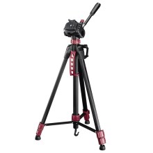 Hama - Статив за фотоапарат 160 см черен/червен