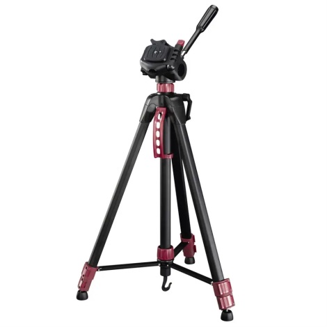 Hama - Статив за фотоапарат 166 см черен/червен