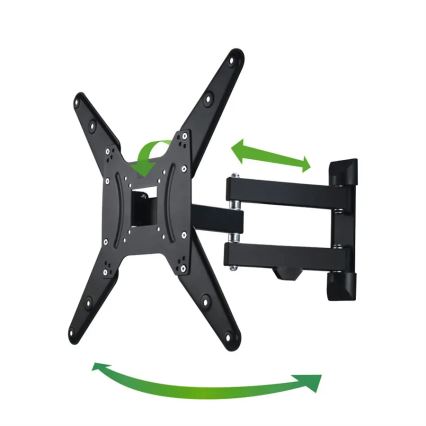 Hama - Стенна стойка за телевизор с рамо 32-65 черен