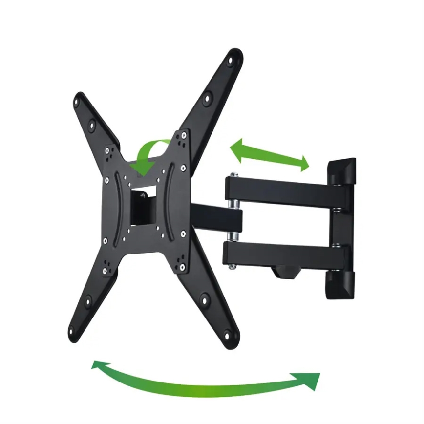 Hama - Стенна стойка за телевизор с рамо 32-65 черен