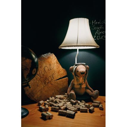 Happy Lamps - LED Детска настолна лампа CHARLES LED/5,4W/230V мечка